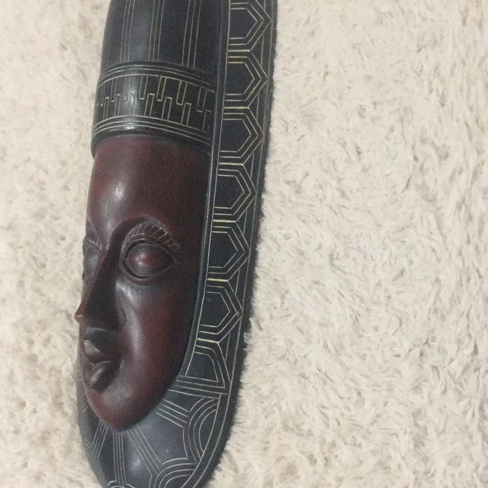 Amarula Cream Liqueur Tribal African Resin Mask 3D Wall Art 10 - Picture 8 of 13